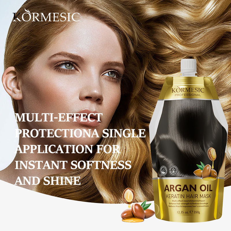 Маска для волос KORMESIC с ореховым маслом и кератином, мультифункциональная, мембранная, оптовая продажа