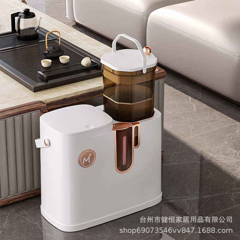Jianheng Household Products Tea Bucket Tea Bucket Tea Dregs Bucket Tea Set Accessories Tea Table Drain Pipe Tea Water Separation Trash Bin