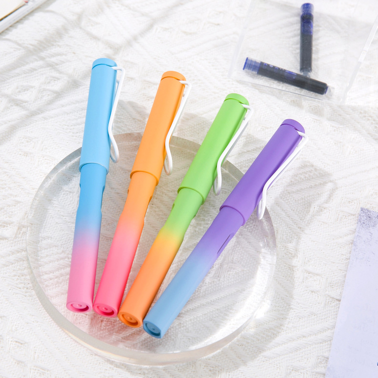 Gradient Spray Glue Process, High-Looking, Upright Posture, Special Erasable Pen for Third Grade Primary School Students, Factory Can Be Customized