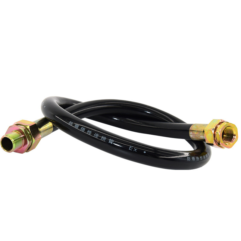 Customized Bng Explosion-Proof Flexible Connecting Pipe Dn20 Winding and Threading Steel Wire Winding Wiring Pipe Explosion-Proof Flexible Hose