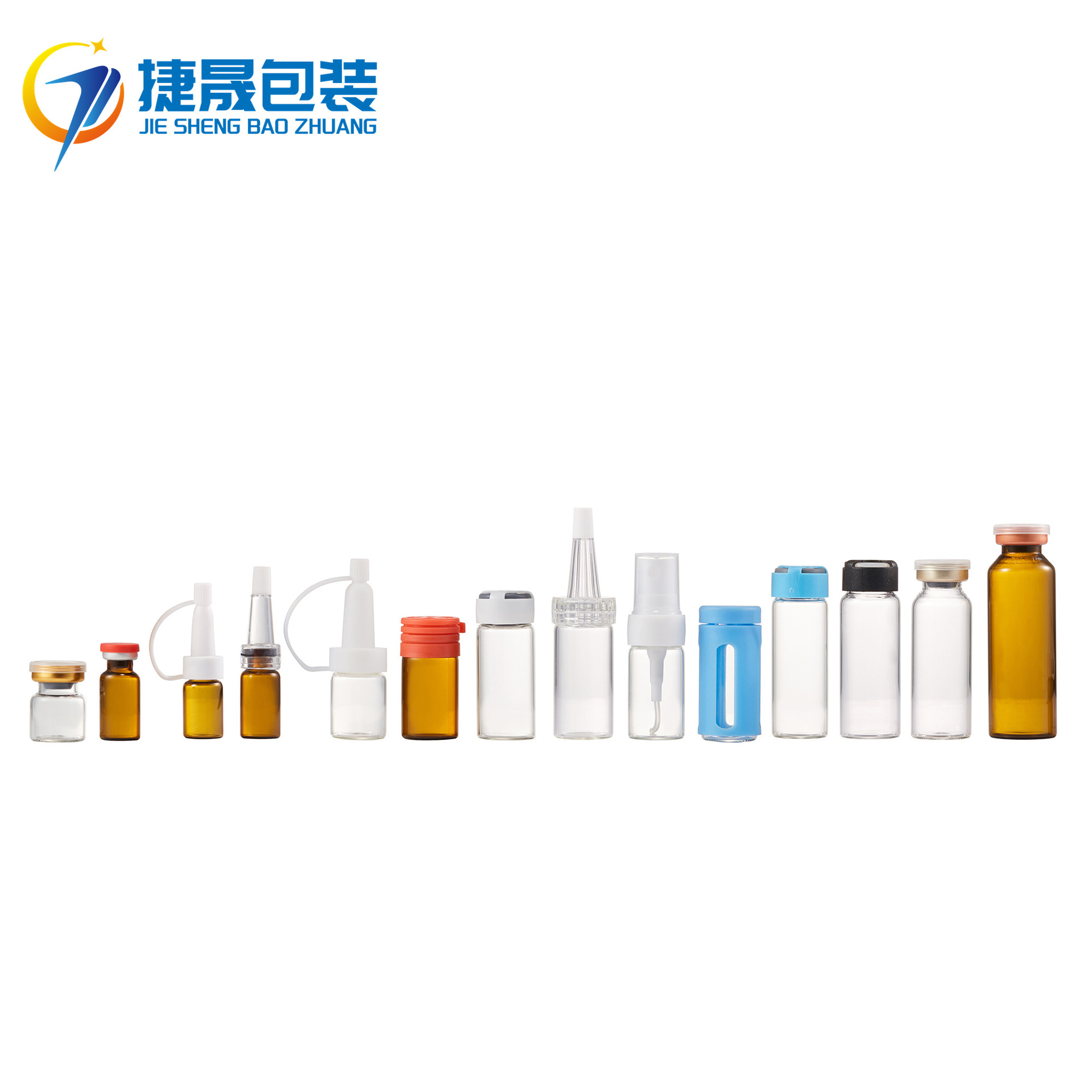 5ml 10ml Vial Freeze-Dried Snap Cap Reagent Bottle Cosmetic Stock Solution Bottle Pull Tube Bottle Sub-Bottle Ampoule
