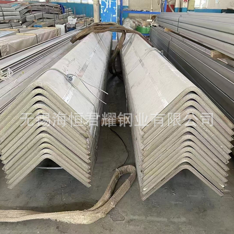 Ready Supply of 304 316L Stainless Steel Angle Steel 310S Stainless Steel Equal Angle Steel Qingshan Material Angle Steel