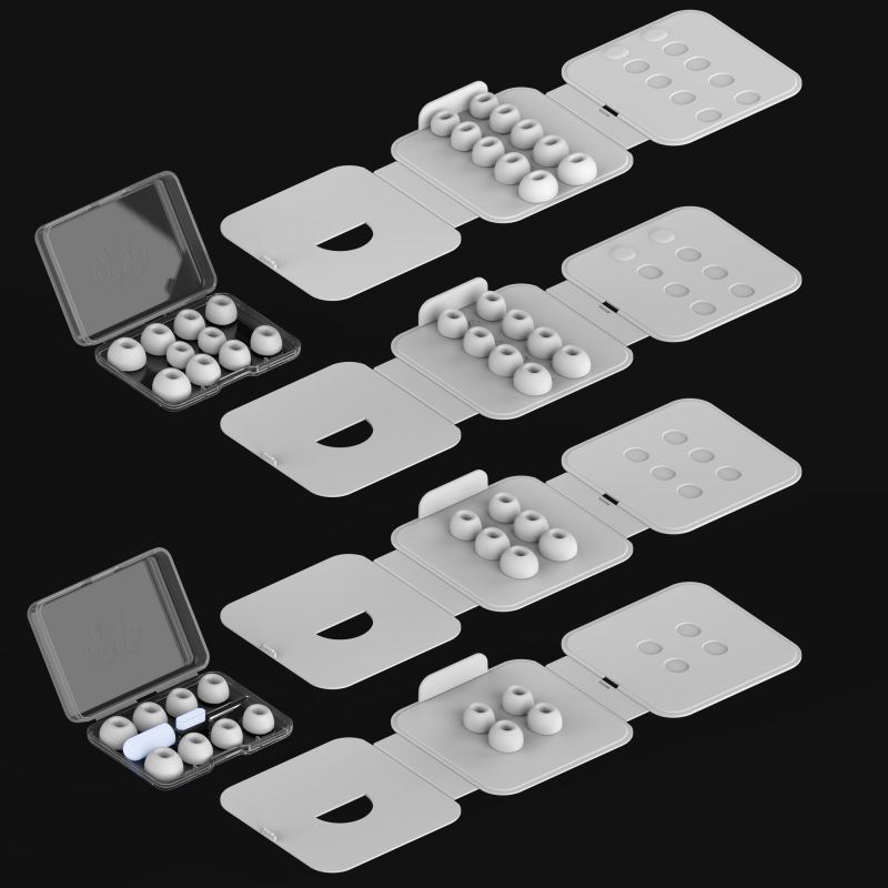 Suitable for 2025 AirPods Pro3 Earplugs Apple Earphones Silicone Ear Caps Bluetooth Earphone Covers