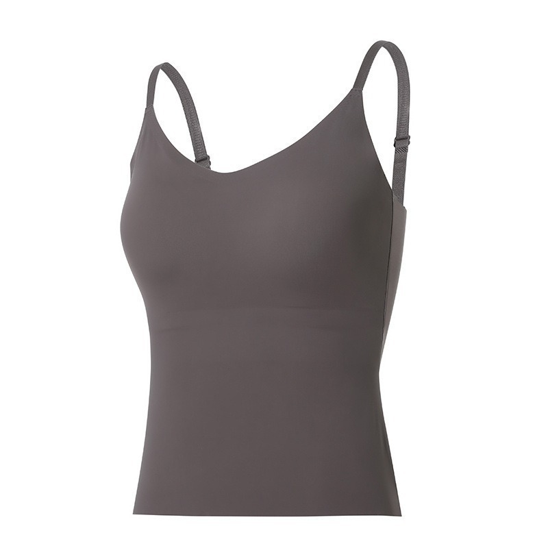 Live Explosions Camisole New Upgraded Latex Coaster Integrated Belt Chest Pad Anti-sagging Ice Silk Traceless Beauty Back