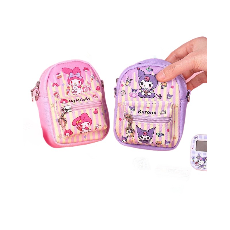 Mini Small School Bag Artificial Small Stationery Set Miniature Mini Small Toys Messenger Backpack Girl Mini Small Toys