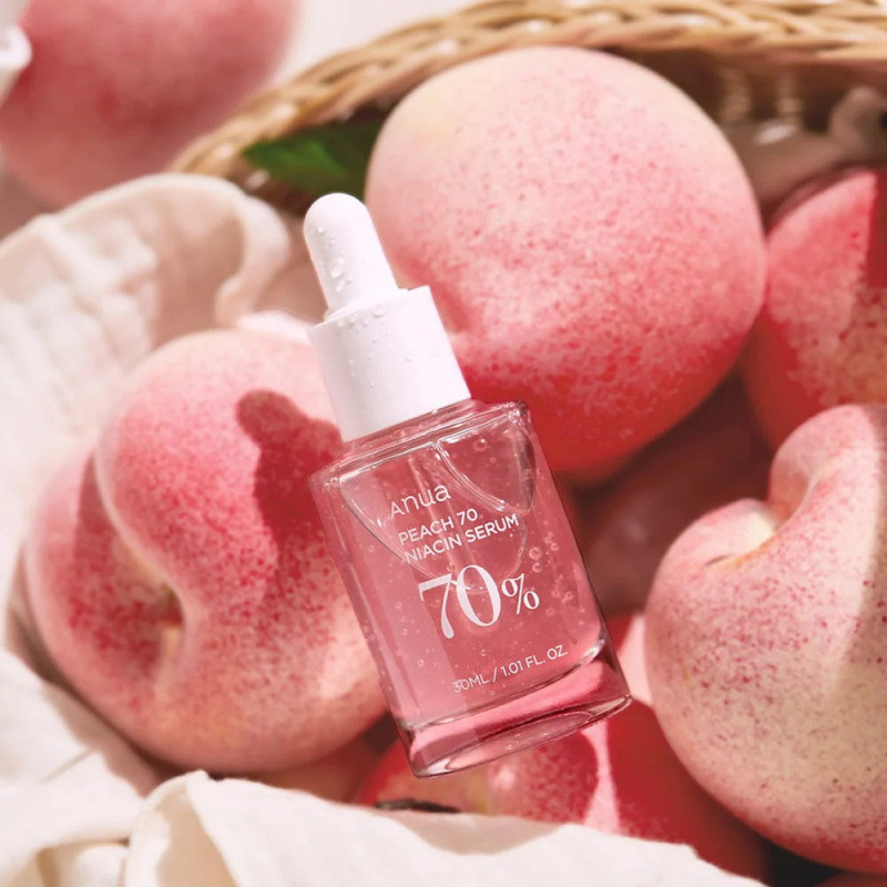 Cross-Border Exclusive Peach 70% Niacinamide Essence Moisturizing Facial Essence 30ml Hydrating and Firming Skin