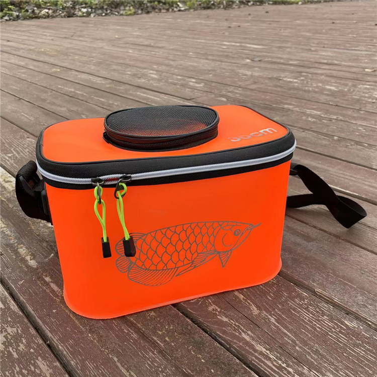 Fishing folding fish protection bucket live fish bucket eva bucket fishing box fish protection bag bucket wholesale fish supplies