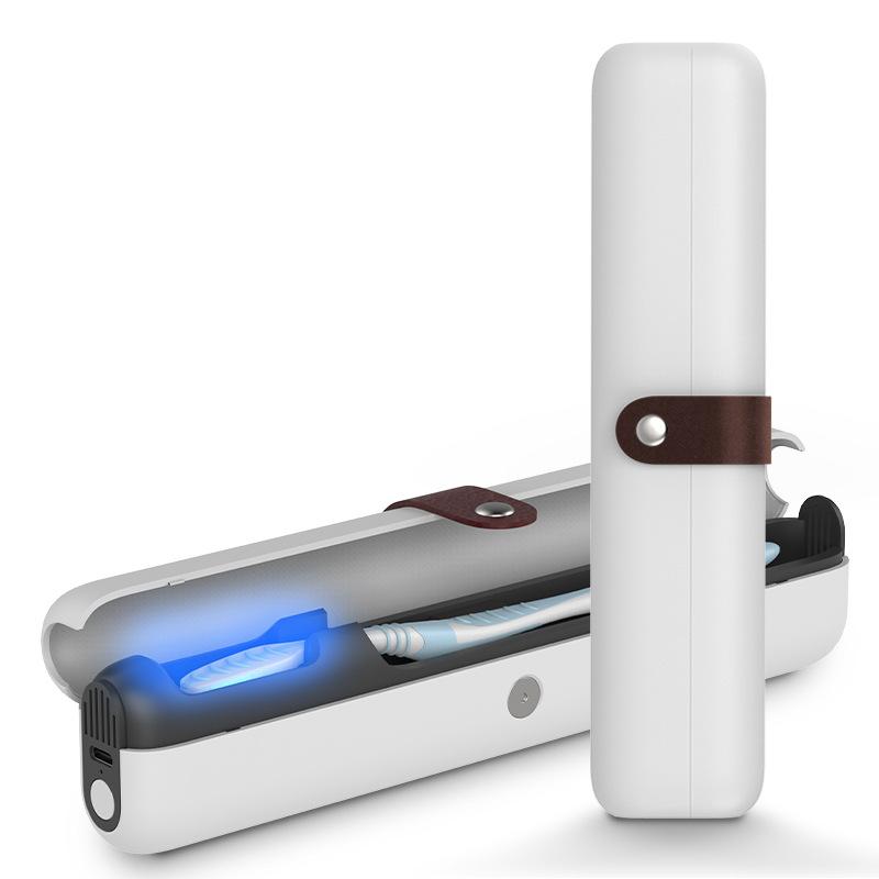 Портативный ящик для дезинфекции зубных щеток, мини-ящик для путешествий, UV стерилизация