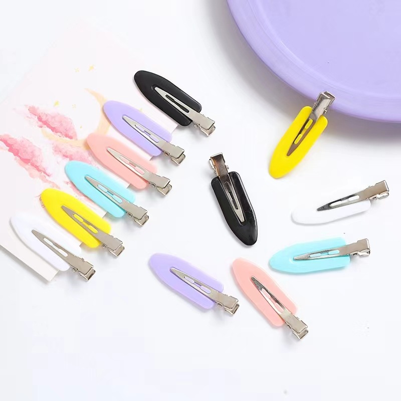 Cream glue hairpin material diy seamless hairpin cartoon diy cream glue hairpin material handmade jewelry accessories
