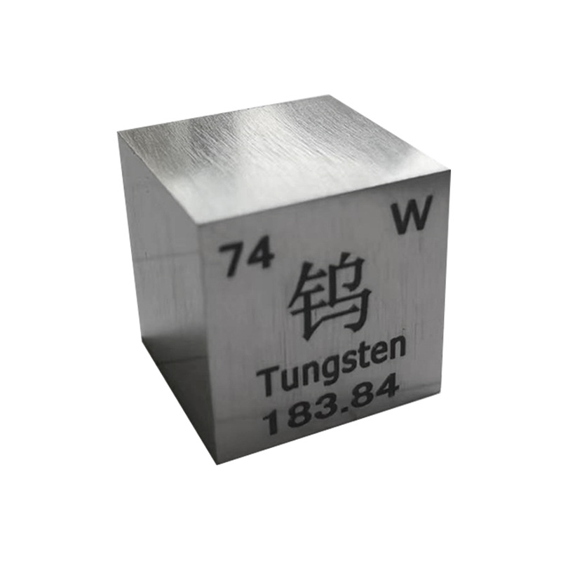 Tungsten Cube Multi-Specification Mirror Polished Surface Anti-Oxidation Metal Tungsten Cube High-Strength Tungsten Cube