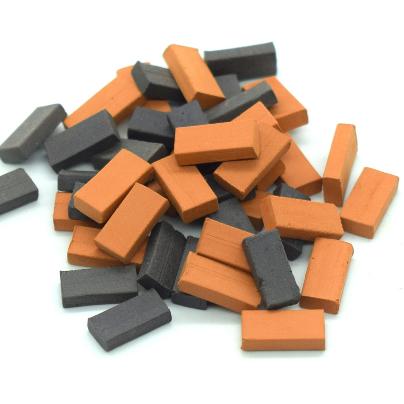 1:35 красный кирпич зеленый кирпич DIY песчаная столовая модель здания мини маленький кирпич микро ландшафтный покров сельский старый дом игрушка