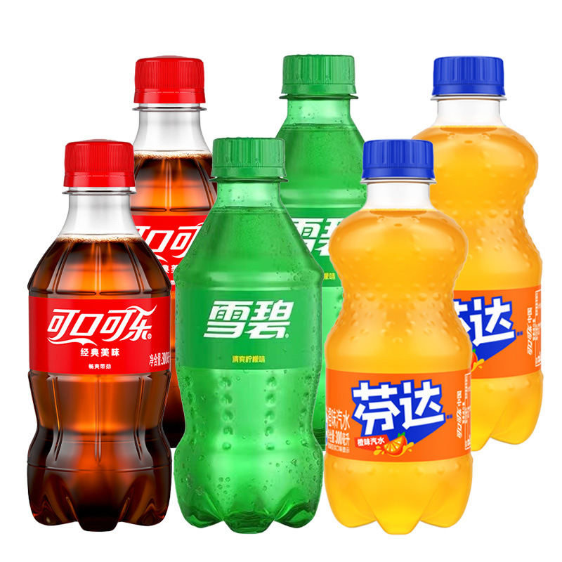 Coca-Cola Mini Coke Carbonated Drink Sprite Fanta Multi-Flavor Sparkling Water Wholesale Delivery Happy Water