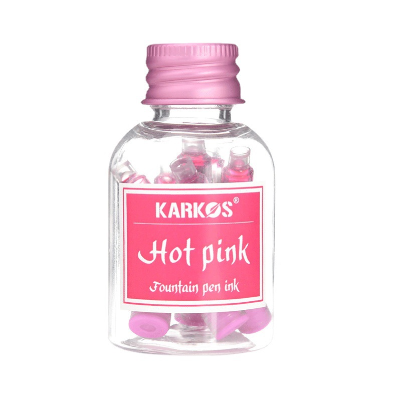 Color Universal ink bag replaceable pen ink disposable ink bag plastic bottled 30ml water soluble ink wholesale