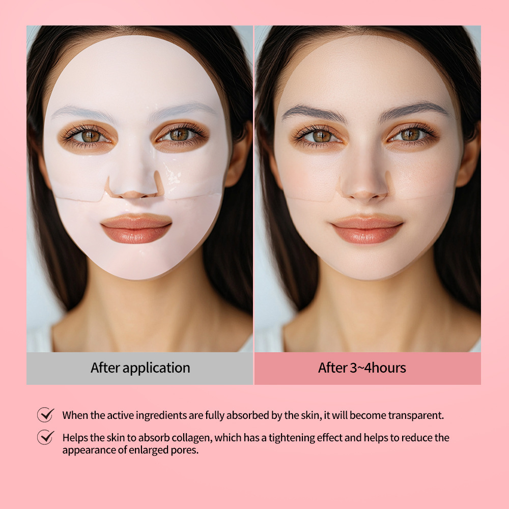 Cross-Border Lakerain Collagen Night Mask Hydrogel Hyaluronic Acid Penetrating Moisturizing Sleep Mask