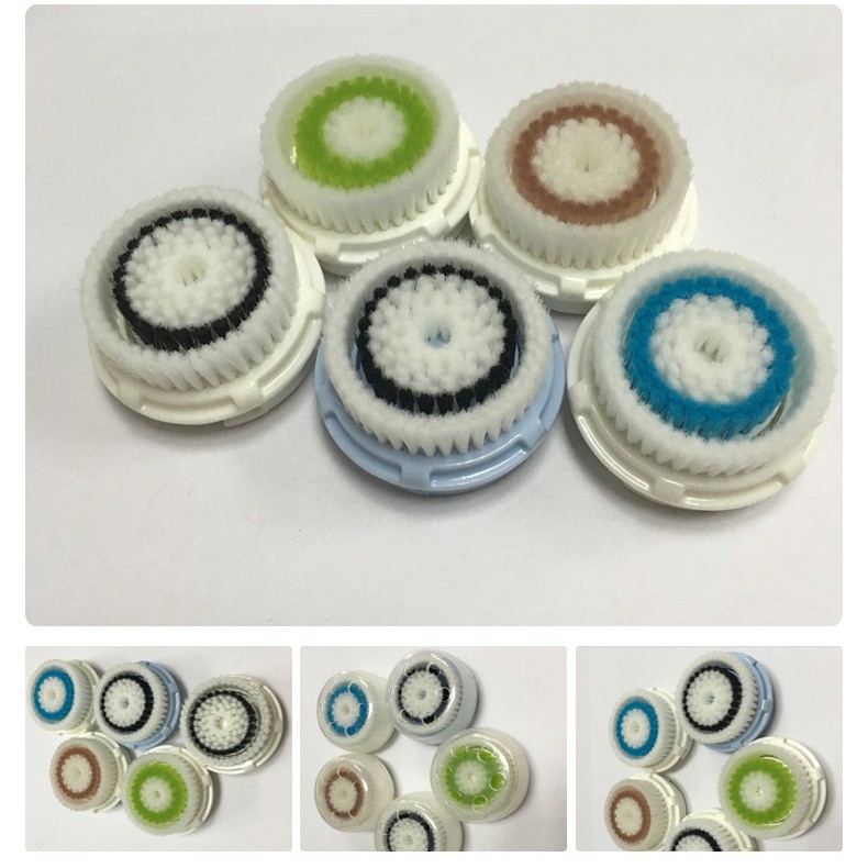 [Replacement Brush Head] Factory Direct Supply Face Cleansing Brush Head Five-in-One Replacement Face Cleansing Brush Replacement Brush Head