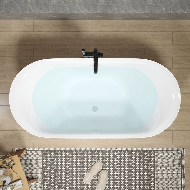 Bathroom Household Small Apartment Single Acrylic Adult Seamless High-end Independent Bathtub and Tub for Hotel