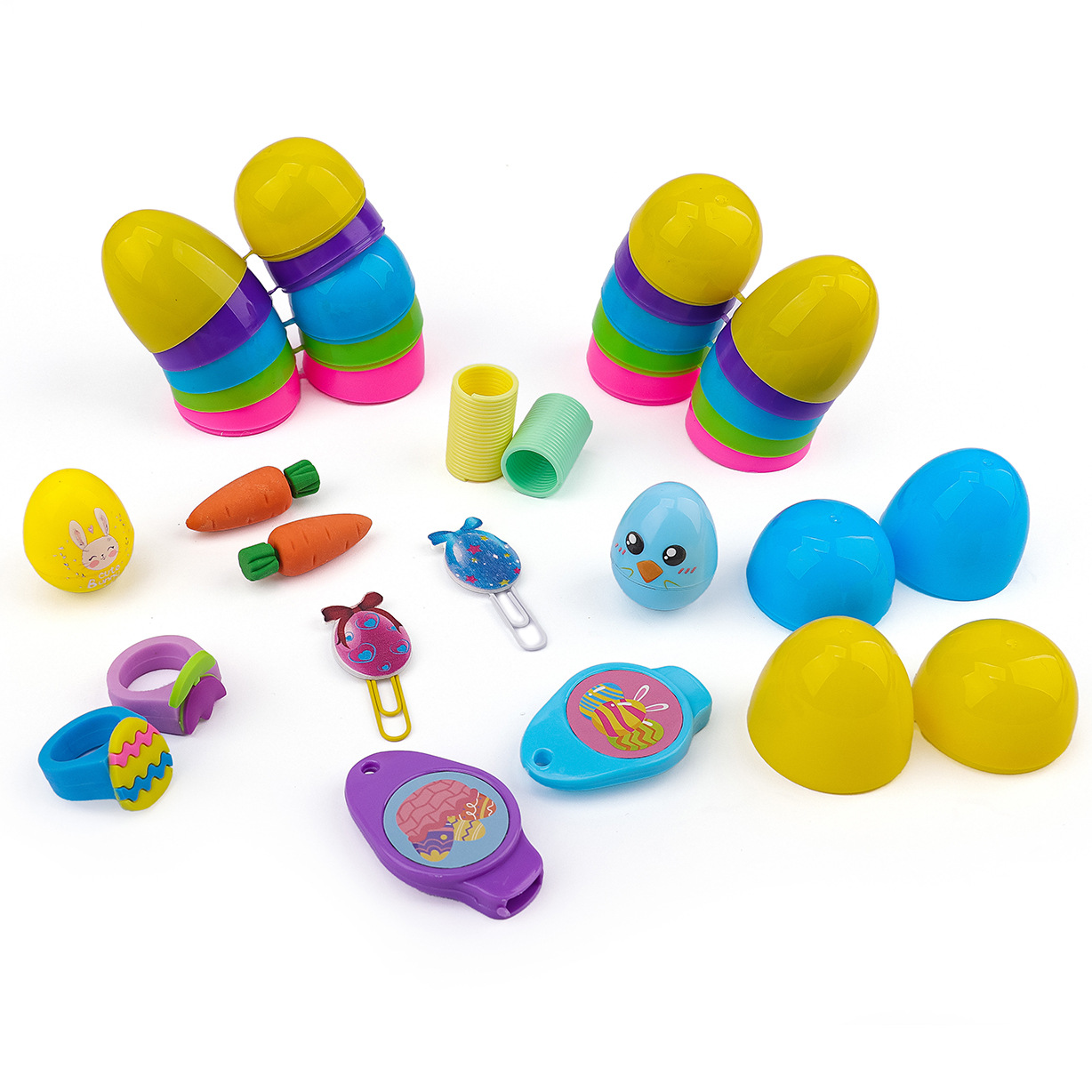Amazon Easter Toy suit Party Rewards Small Toys Easter Eggs Loading Sugar Eggshell Resurrection Decoration