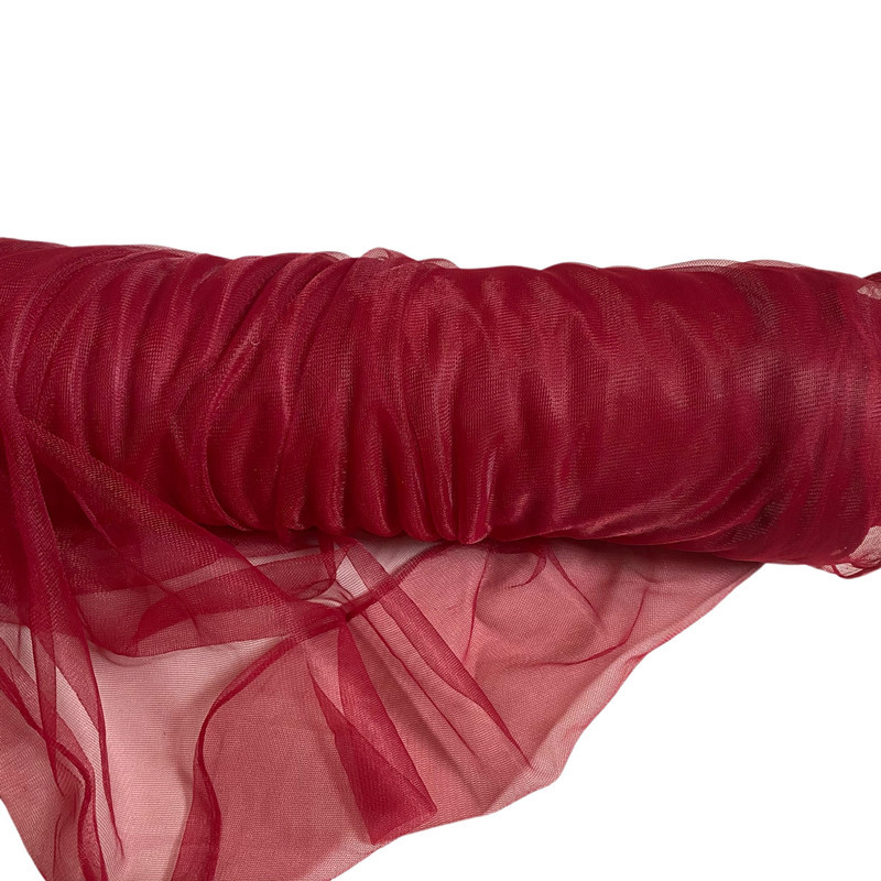 Cross-Border Tulle Wedding Chair Back Decoration Swiss Tulle Wedding Decoration Bamboo Chair White Tulle Ceiling Mesh Decoration Props