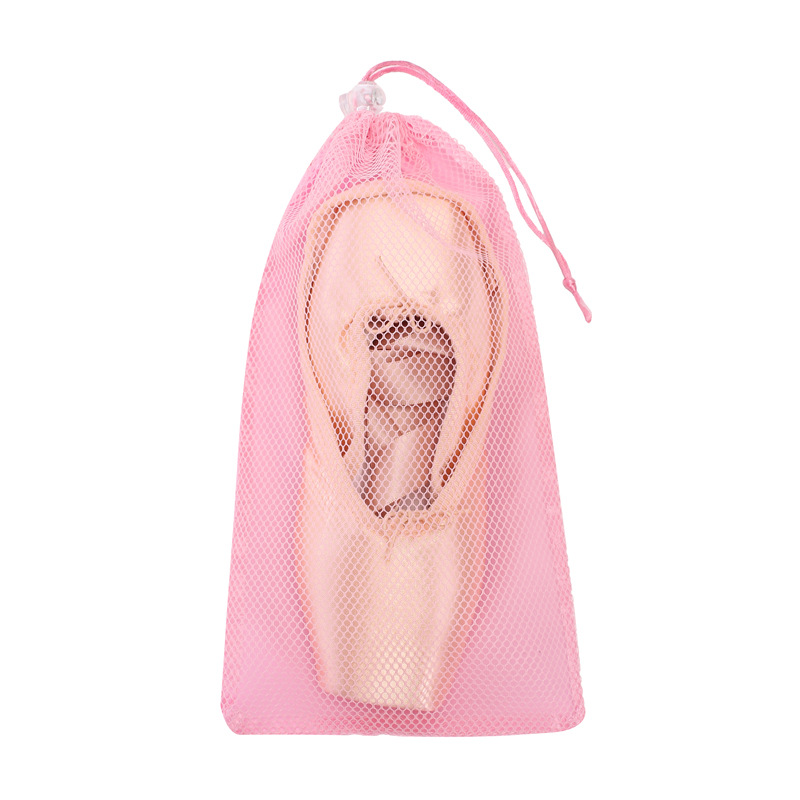 Cross-border mesh breathable dance shoes storage bag children adult women's ballet shoes bag special dance drawstring bag