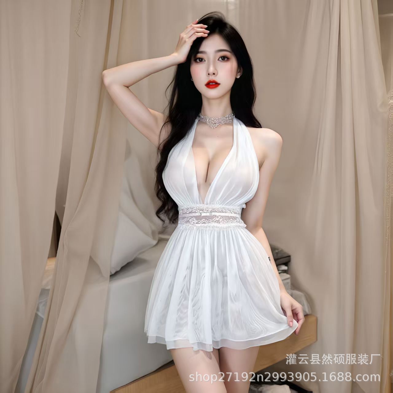 Dropshipping Sexy Lingerie, Sexy Temptation Pajamas, Uniforms, Bed Plus Size Suits, Passionate Midnight