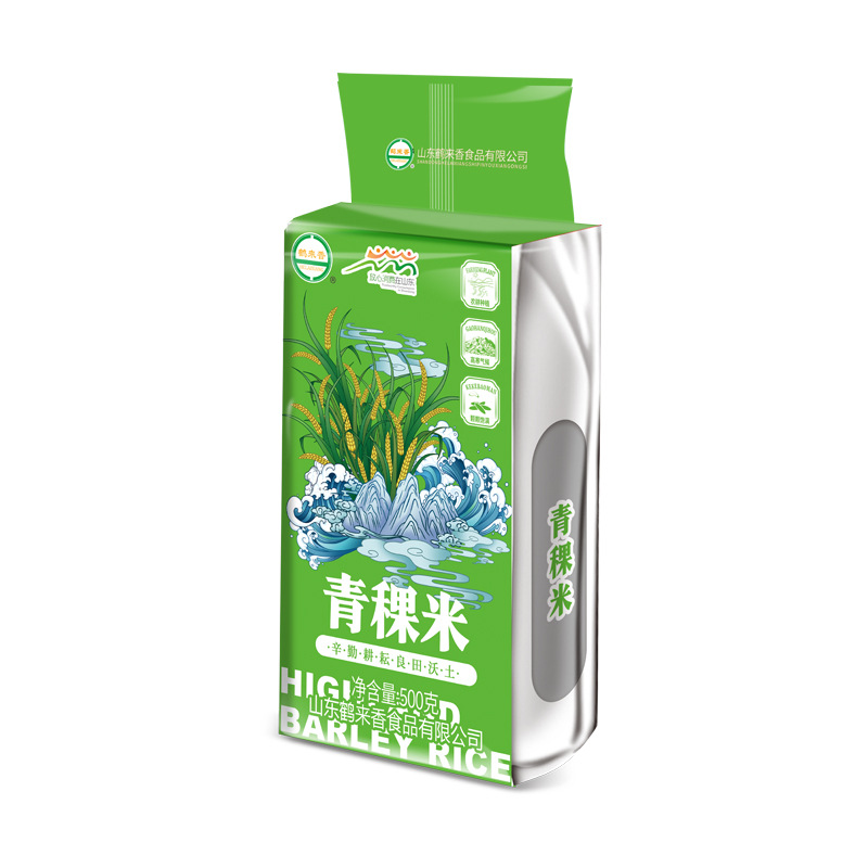 Helaxiang Highland Barley Rice Wholesale 500g Qinghai-Xizang Plateau Specialty Grain Coarse Grain Source Factory