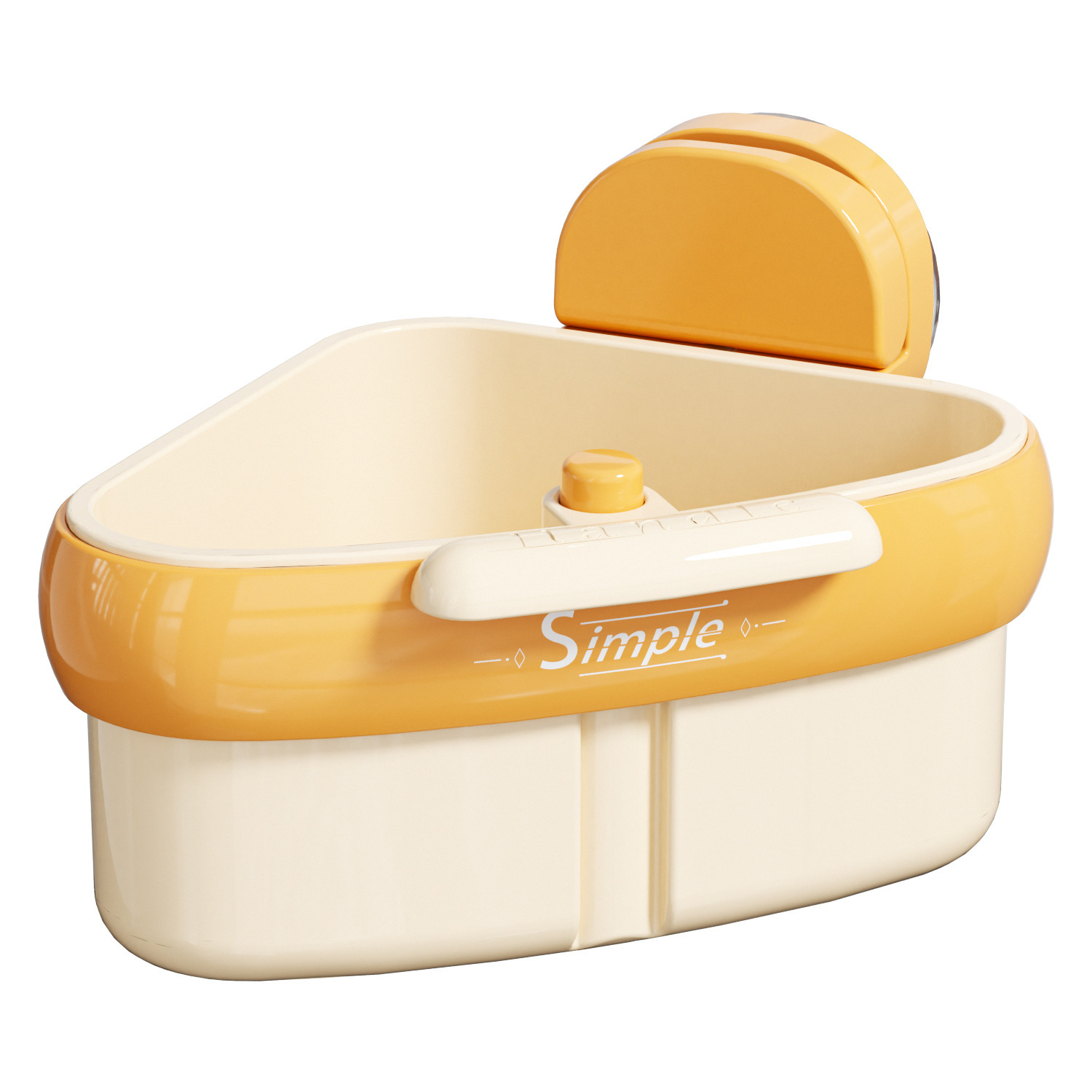 Suction Cup Press Triangle Sink Drain Basket Kitchen Sink Separation Leftover Tea Residue Filter Basket Water Filter Basket