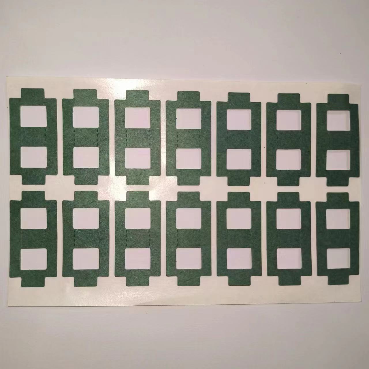 Highland barley paper 18650 special-shaped 14500 foldable 21700 round 46800 hollow indentation duplex triple