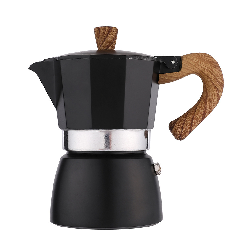 Cross-border hot coffee pot Italian mocha pot fine car boutique mocha pot Italian concentrated coffee pot appliance