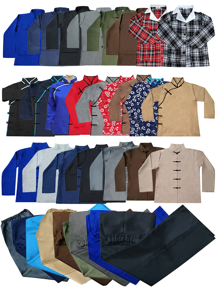 Original Zhiqing's Republic of China, Hundreds of Surnames, Farmer's Women, Nakamura's Ancient Drama Costume Sketch, Douyin Kuaishou Same Style