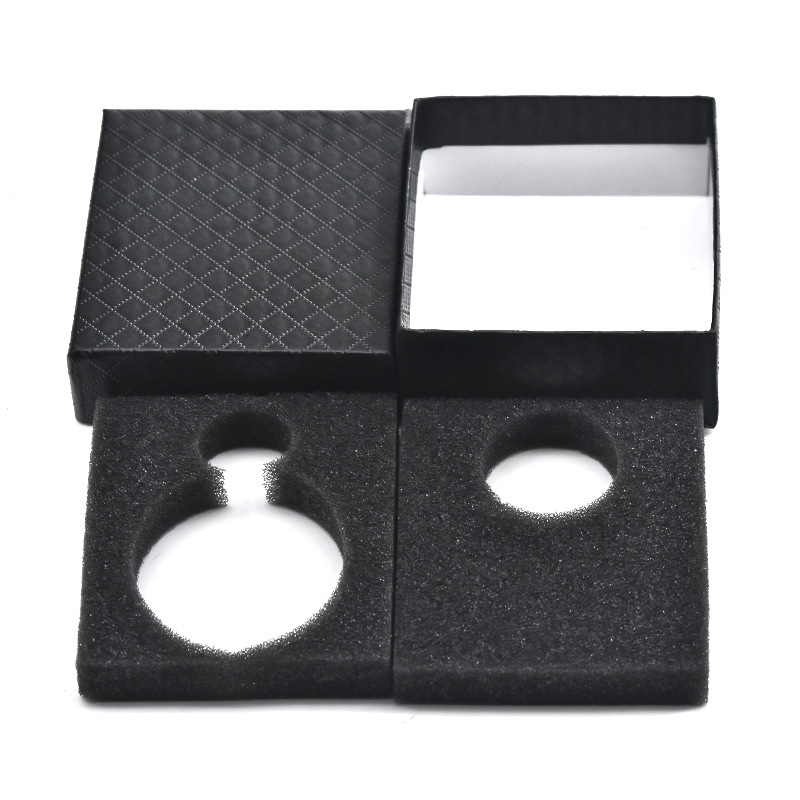 Computer printing black gift box watch jewelry pocket watch packaging box factory direct factory matching pocket watch watch box decoration