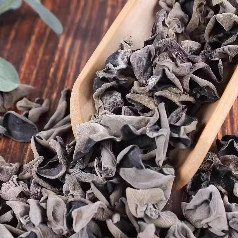 Northeast Black Fungus Dried Goods Small Bowl of White Mountain Basswood Wild Autumn Fungus with Thick Flesh and No Roots, Specialty Grade Gift