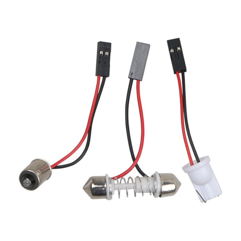 Xingchuang Car AcceSSorieS T10 Head with Wire Double-pointed Spring BA9S Head Reading Light Roof Light Board Light Board Car