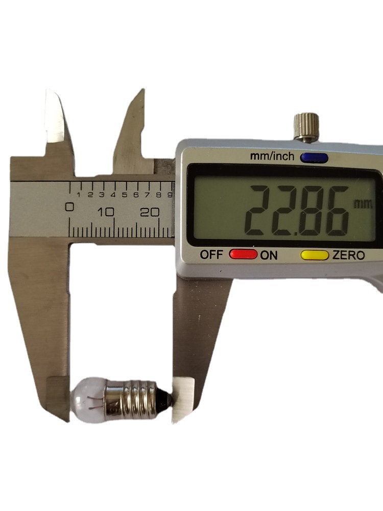 Wholesale small electric bead small bulb 1.5v0.3A screw lamp bead old-fashioned flashlight physical experiment teaching instrument