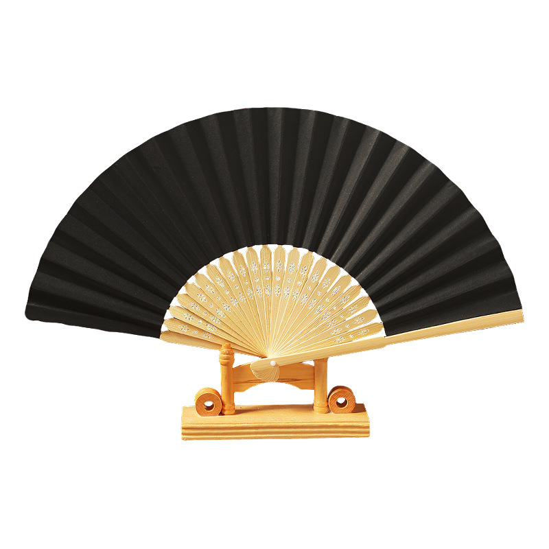 7inch Blank Folding Fans*Children's Painting and Coloring White Color Fans*Kindergarten Creative DIY Handmade Materials