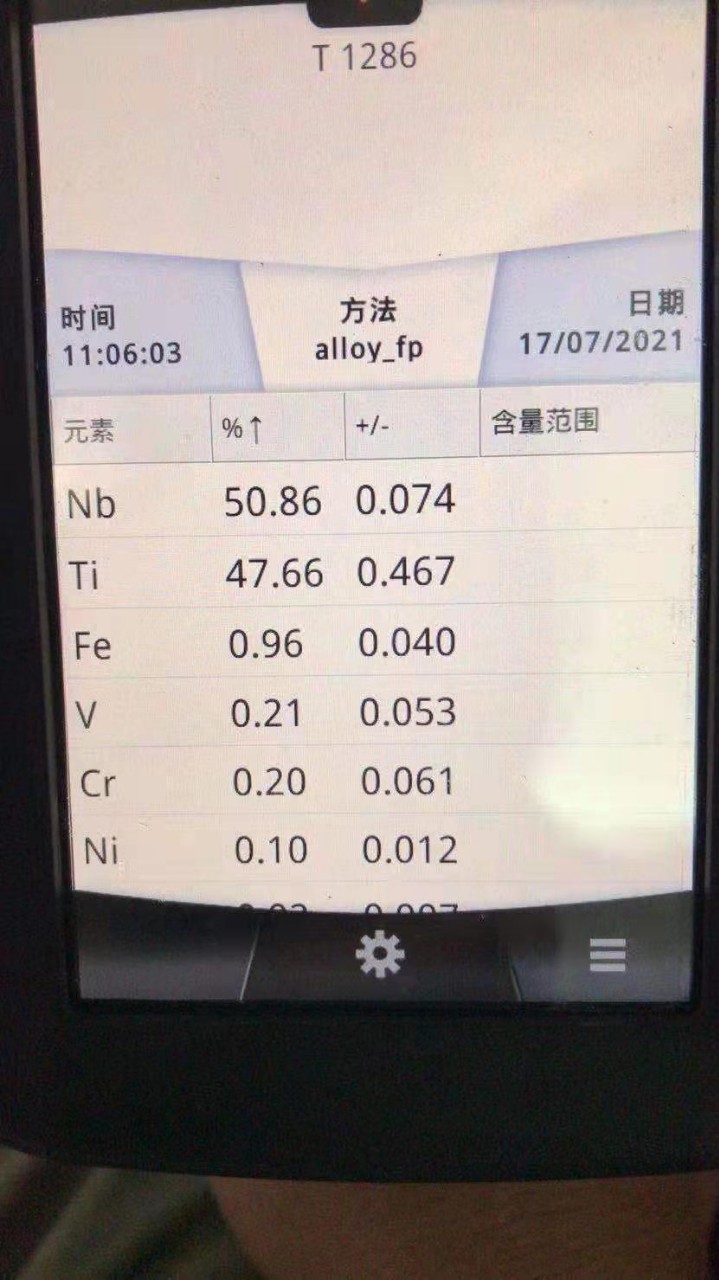 Продажа стружки ниобий-титана!