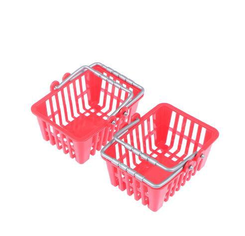 Doll House Mini Shopping Basket Supermarket Vegetable Basket Slightly Reduced Shopping Basket