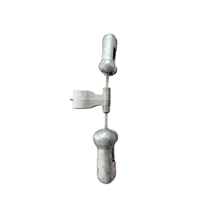 Henglixing Optoelectronics Pre-Twisted Power Fittings Anti-Shock Hammer Fryj Fork Type Symmetrical Type