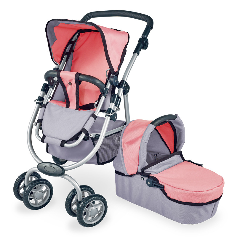 Dollri Starri Play House High-End Three-In-One Doll Stroller Baby Walker Kidsren's Stroller Toy