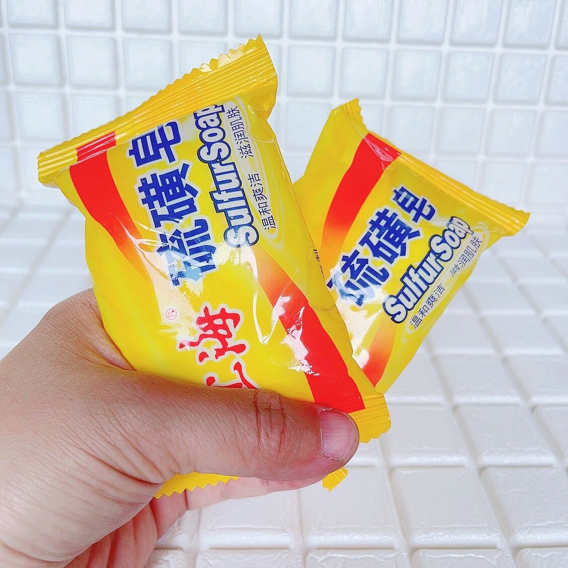 Authentic Shanghai sulfur soap 85g soap procedures are complete and worry-free sales of Jiangsu, Zhejiang, Shanghai and Anhui 72 postage