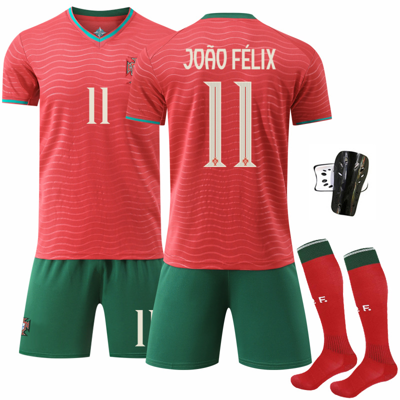2627 World Cup Football Uniform No. 7 No. 10 B Seat Jersey 21 Rota Commemorative New Portugal Home Jersey