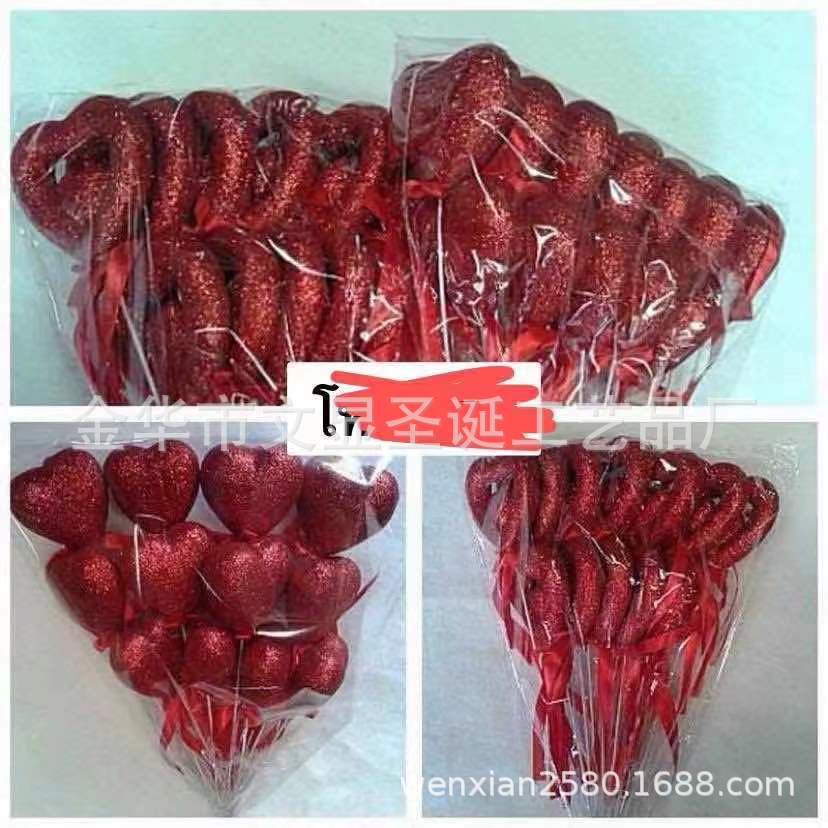 Heart-Shaped Powder Can Be Customized~ (Color, Size, Stick Length, Price Is Subject to the Actual Finished Product)