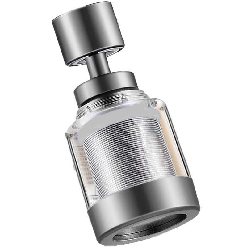 Kitchen Faucet Shower Extend Vegetable Wash Basin Splash-proof Universal Rotating Filter Pressurized Water Nozzle Bubbler