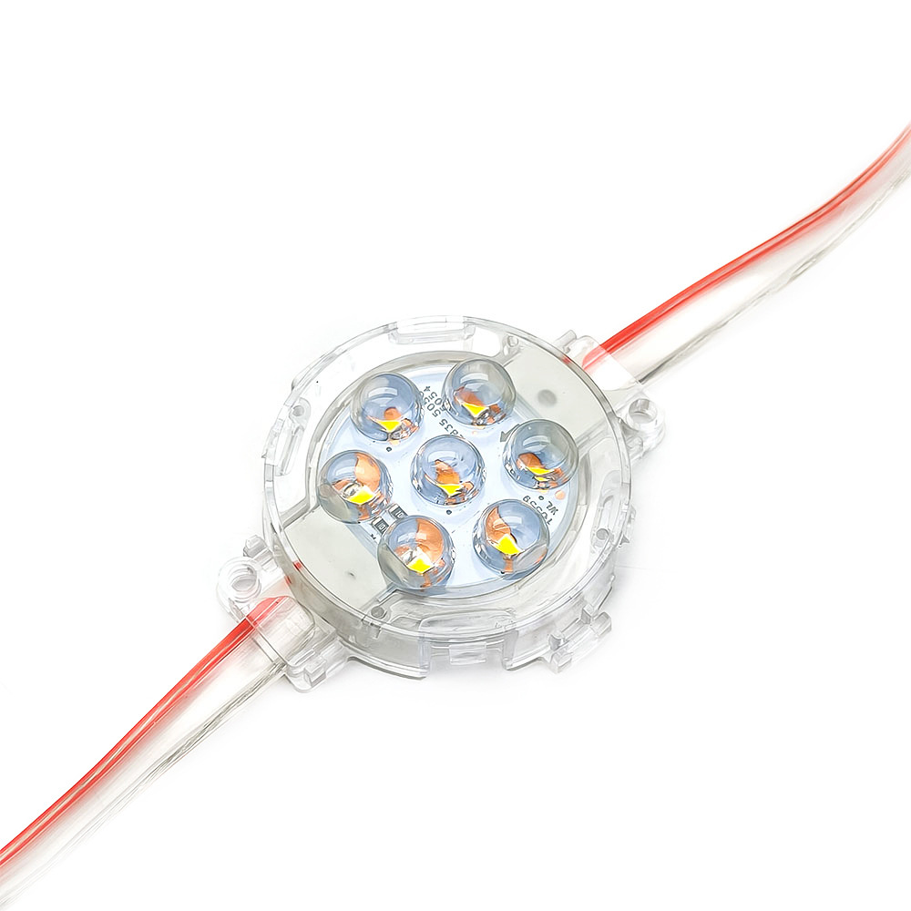 5cm Outdoor Point Light Source Project for Lighting up Colorful Storefronts, Billboards, Marquee Lights, Single-Color Waterproof Led Point Light Source