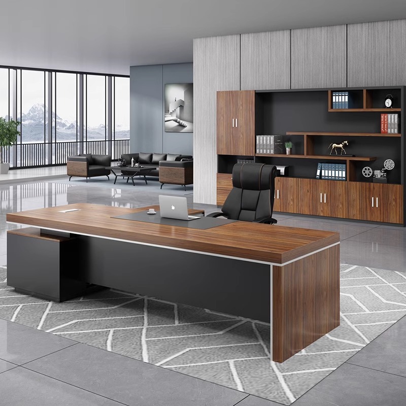 Boss Desk, Office Desk, Simple and Modern, President Manager Single Executive Desk, Office Computer Desk