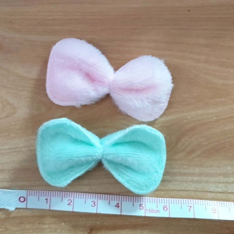Pink candy color bow accessories shoes clothes pants socks accessories personalized color cute cat ears rabbit