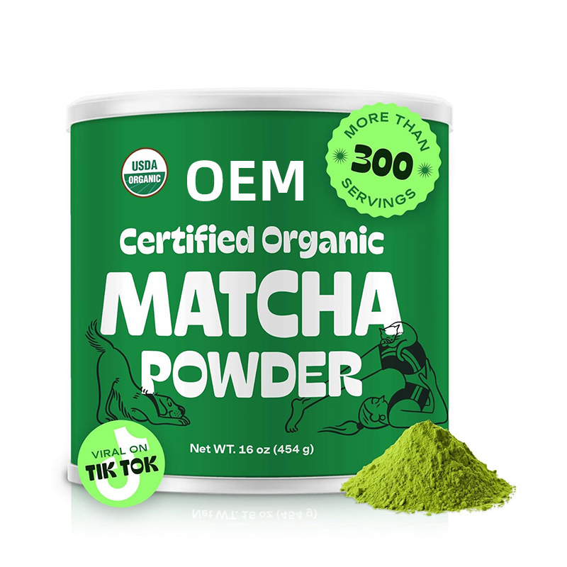 Cross-Border Tk Matcha Powder Fruit and Vegetable Powder Brewed Drinks Dietary Supplements Matcha Powder Amazon Customized Oem
