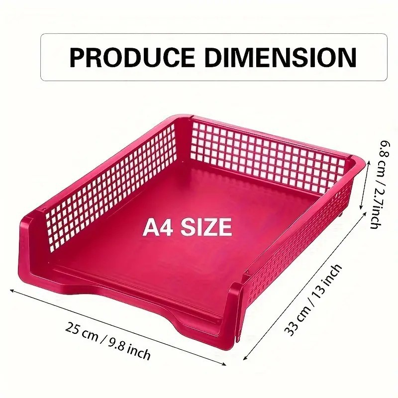 File tray A4 multi-layer file rack storage rack basket file frame data rack office supply rack cross-border hot sale