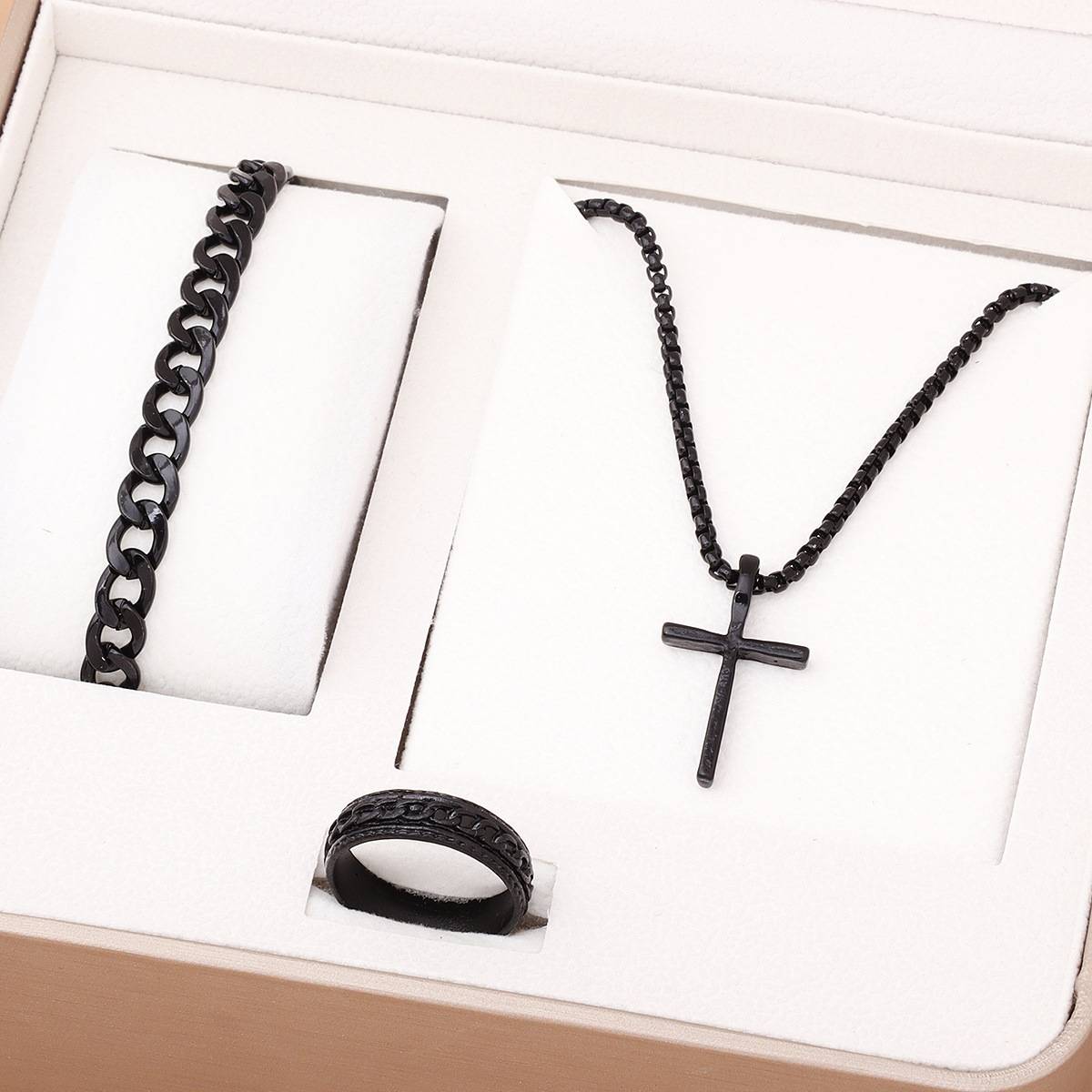 Набор ювелирных украшений с стрелками: браслет, кольцо и ожерелье для женщин