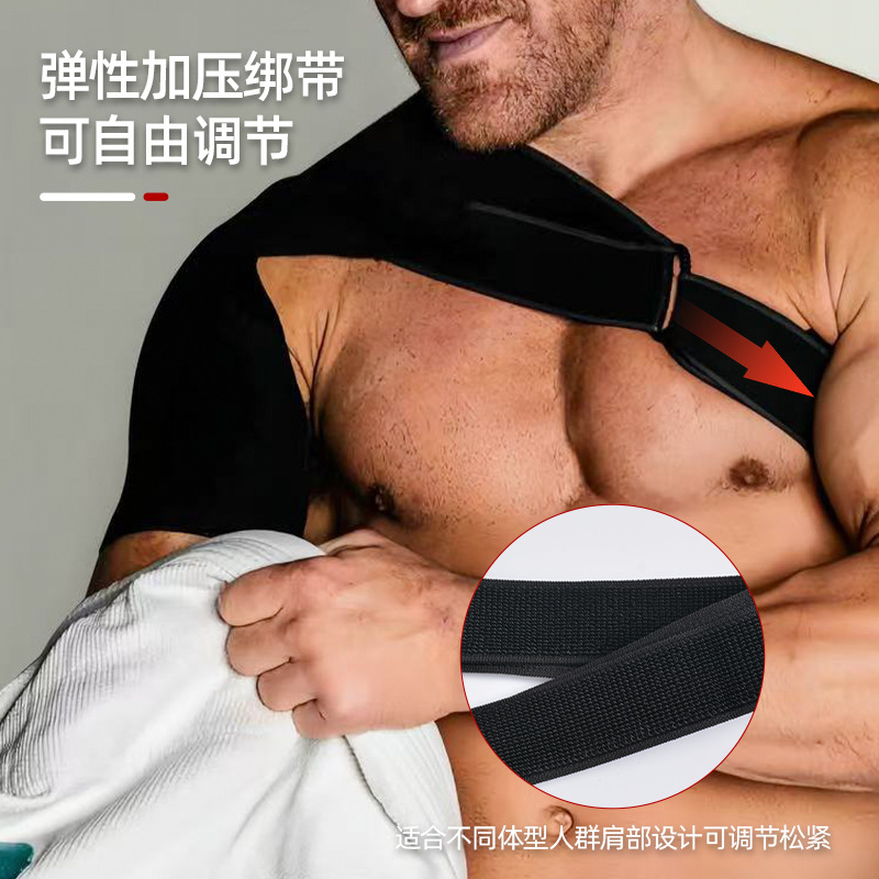 Manufacturer Wholesale Single Shoulder Mountaineering Shoulder Pads for Men and Women, Weightlifting Sports Barbell Shoulder Warmers, Shoulder Pads and Single Shoulder Pads