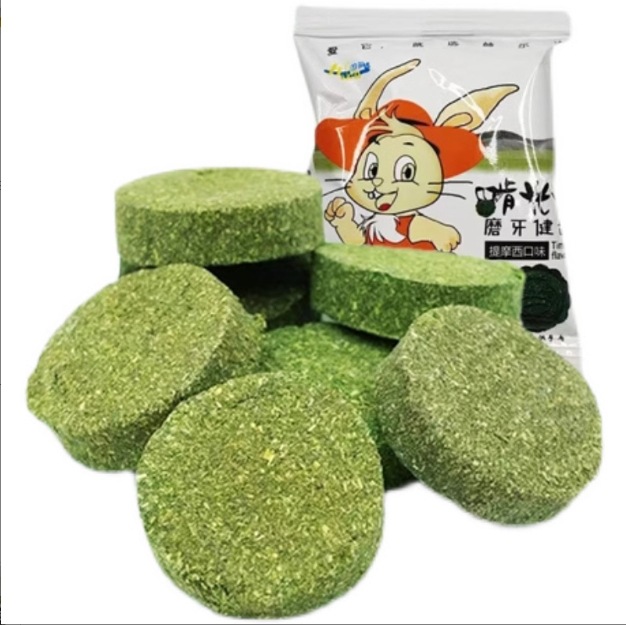 Rabbit Molar Grass Cake Timothy Grass Cake Helda Chinchilla Guinea Pig Hamster Molar Stick Snack Grass Stick